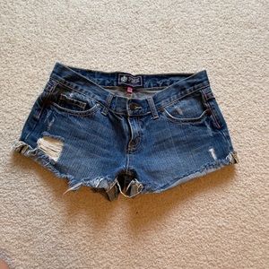 PINK VS jean shorts size 2